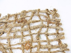 Jutová protierózna sieť